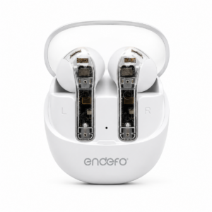 True Wireless Earbuds with Quad Mic ENC, 30H Playback, Bluetooth 5.1, 13mm Bass Drivers, Smart Touch Controls, Transparent Design TWS Earbuds with Type-C Fast Charging