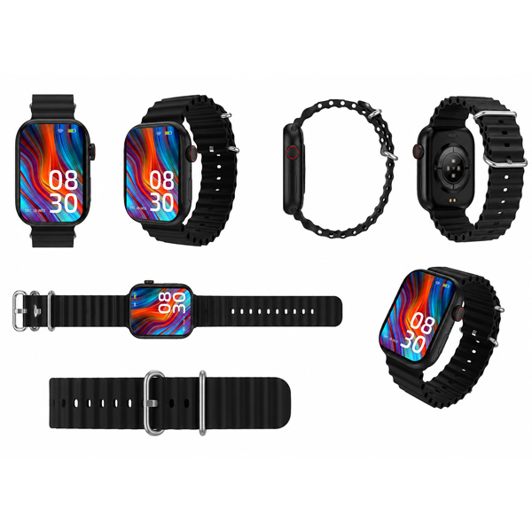Vega Smart Watch with 2.01" HD IPS Display, Bluetooth Calling, Rotating Crown, Health Monitoring, IP67 Waterproof - Image 3